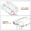 Vertical Laptop Stand Desktop Stand Holder Dock Acrylic Space 5