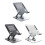 Support de tablette pliable, support de tablette Portable,-Noir 2