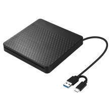 External CDs/DVDs Drive, USB3.0 Type C Slot-in CDs DVDs Burners