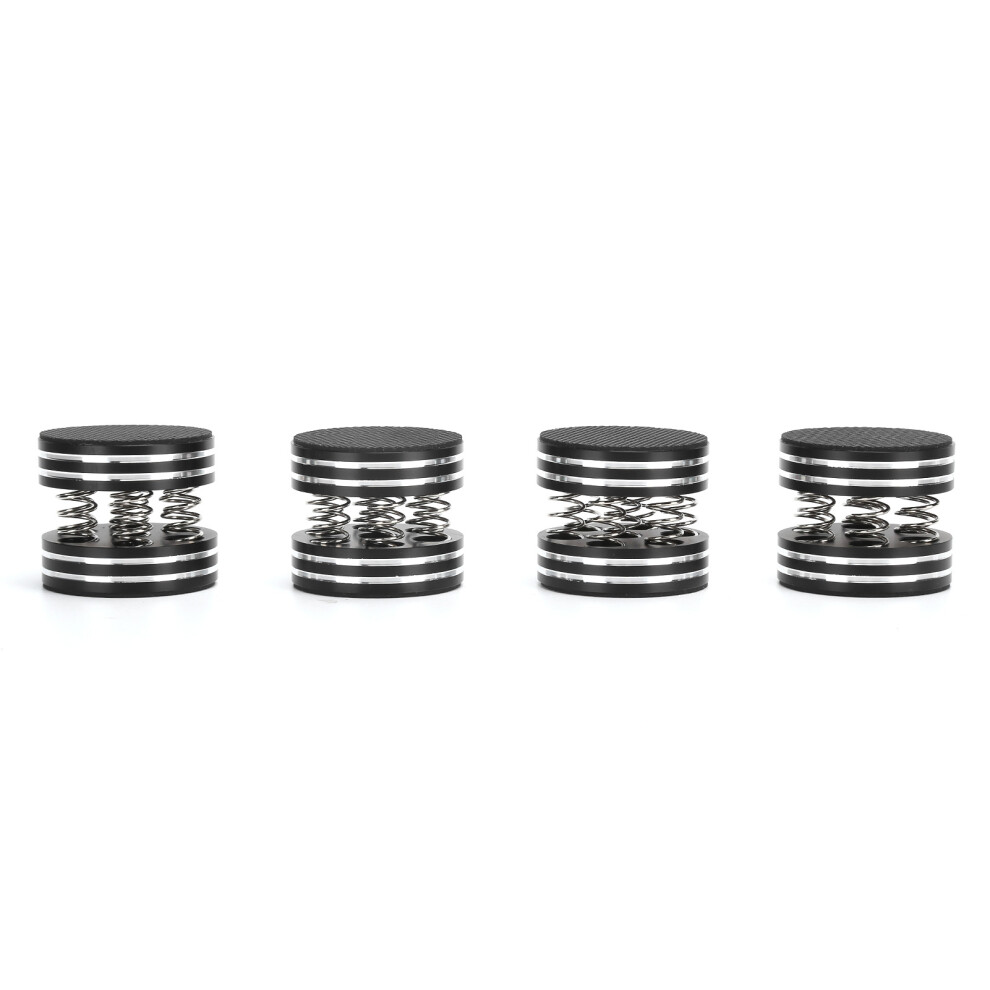 Audio Isolation Pad,Aluminum Alloy Spring Spikes Enhance Sound Clarity,Adjustable Feet Non-Slip Mats For Hifi Systems,Stereo Imaging Improvement, Good 9420858882244