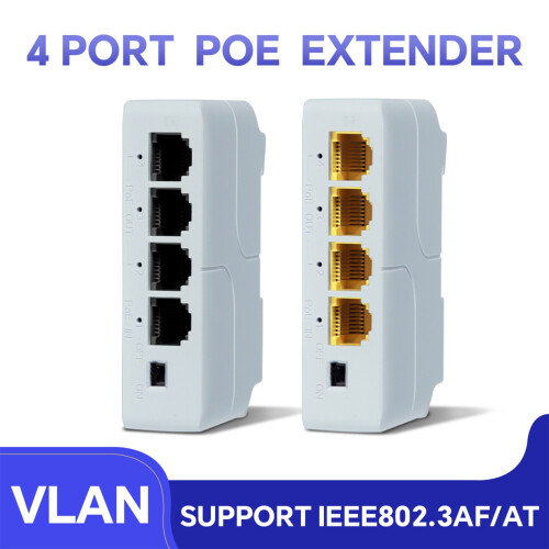 100/1000Mbps Cost Effective Indoor Rail Mounted POE-1000Mbps 1