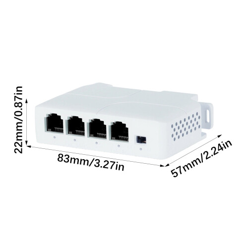 100/1000Mbps Cost Effective Indoor Rail Mounted POE-1000Mbps 2