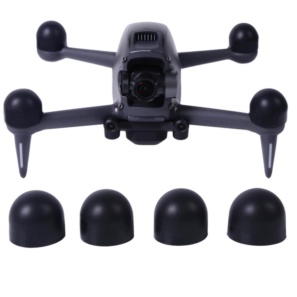 Motor Protection For Dji Fpv Aircraft, 4Pcs Multifunctional Expansion Bracket High-Quality Silicone Dust-Proof Moisture-Proof Covers 9416038832710
