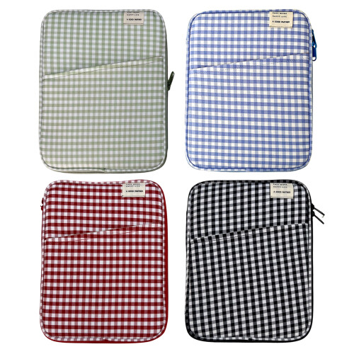 Multiple Compartment Pad Case Grids Soft Fabric Shockproof-1 1 2