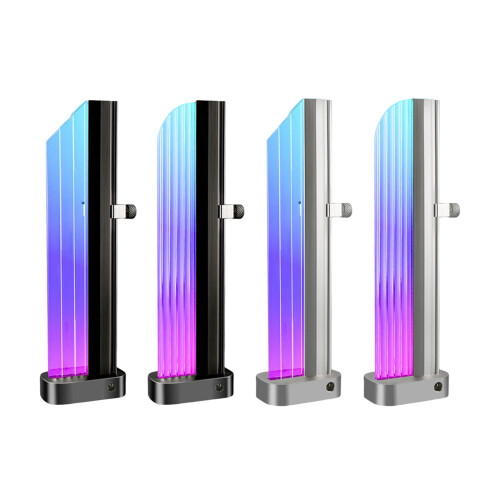 Quick Setups GPU Brackets Addressable ARGB-Silver Styles A 2
