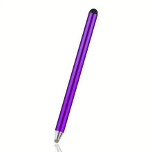 Stylo tactile capacitif en métal, pour bureau, école,-Violet