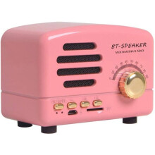 Vintage-Inspired Bluetooth Speaker,Featuring Enhanced Bass And Built-In Mic,For Outdoor Use,Cooking,And Gardening, Loud Sound, Loud Sound, Loud Sound