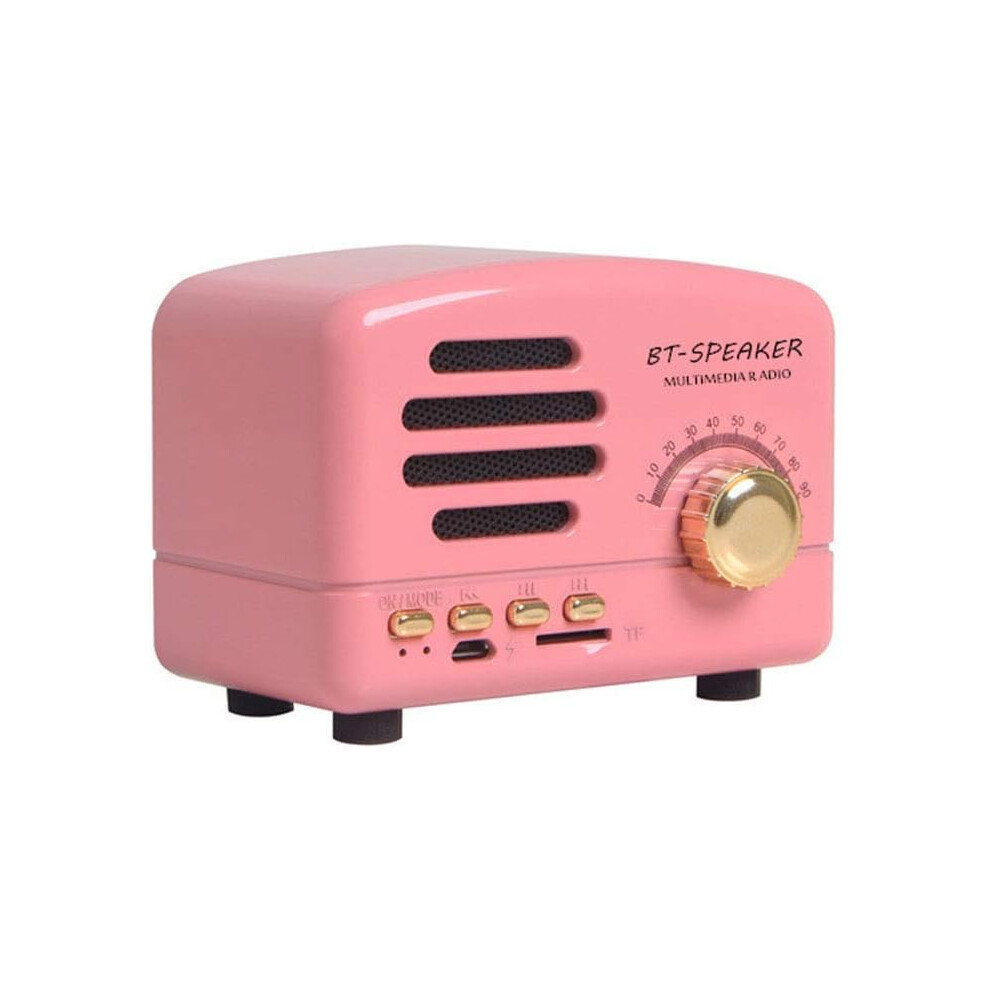 Vintage-Inspired Bluetooth Speaker,Featuring Enhanced Bass And Built-In Mic,For Outdoor Use,Cooking,And Gardening, Loud Sound, Loud Sound, Loud Sound 9420858846987
