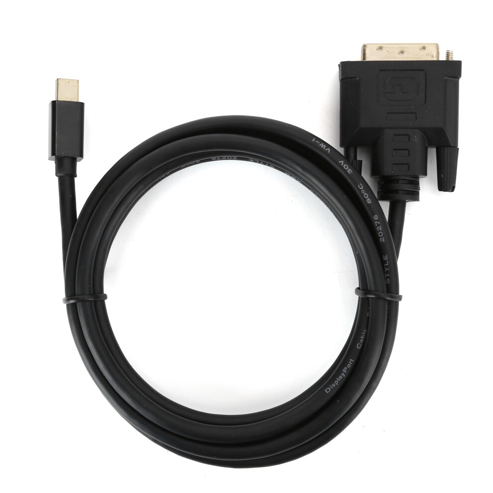 Dvi To Displayport Cable, Integrated Display Cable With Stable Transmission Performance, High-Quality Service For Your Peace Of Mind, Stable Black 9420858848509
