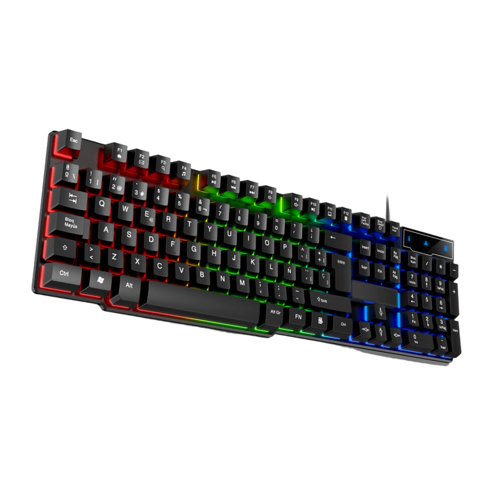 Plugs And Play Usb Cord Gaming Keyboards 104Key-Russian Version 7704000516792