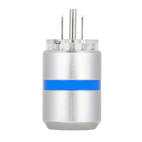 Audio Power Connector 10A 250V Compatibility Wide Compatibility Hi Fi Power Plug Four Layer Electroplating Process Shielding Effect Improved