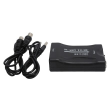 Adaptér koaxiálny na HDMI pre bezpečnostnú kameru, prevodník BNC na HDMI s kompozitným audio vstupom, prenosom analógového signálu,