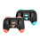 2 JoyCon Controller Grip Red and Blue Ergonomic ABS Handle for Switch Precision Gaming Control 1