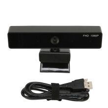 Hochleistungs-Webcam mit Neige- und Drehfunktion, kristallklarem Dual-Mikrofon-Sound, einfacher Plug-and-Play-Installation und 93-Grad-Sichtfeld für