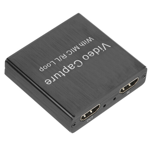 Κάρτα καταγραφής βίντεο HDMI ζωντανής ροής 4K Εισαγωγή υψηλής ταχύτητας USB2.0Full HD 1