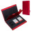 Aluminum Alloy Memory Card Case Protective Lining For-Red 6