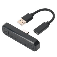 Low Latency Bluetooth Transmitter For Gaming Console, Multi Device Compatible Wireless Adapter With External Sound Enhancement Features, Good Quality