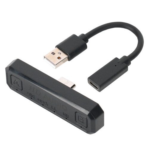 Low Latency Bluetooth Transmitter For Gaming Console, Multi Device Compatible Wireless Adapter With External Sound Enhancement Features, Good Quality
