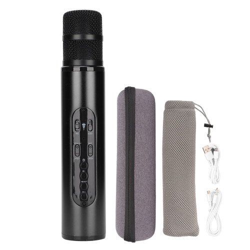 Μικρόφωνο καραόκε με δυνατότητα δέκτη Bluetooth, πολυλειτουργικό ασύρματο μικρόφωνο