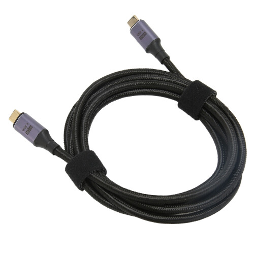 Type C To Type C Cable For High Resolution Monitor Connection With Fast Data Sync And Rapid Charge Feature Magnetic Secure Connection Led Indicator 1