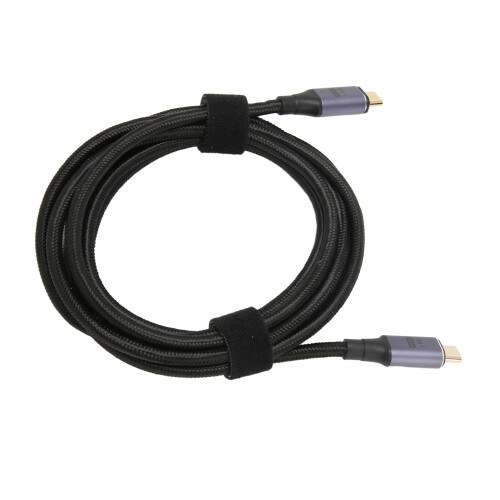 Type C To Type C Cable For High Resolution Monitor Connection With Fast Data Sync And Rapid Charge Feature Magnetic Secure Connection Led Indicator 2