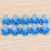 10Pcs Car Dash Instrument Base Light Lamp T4.2 COB Car Wedge Dashboard Bulb DC12V Lamp
