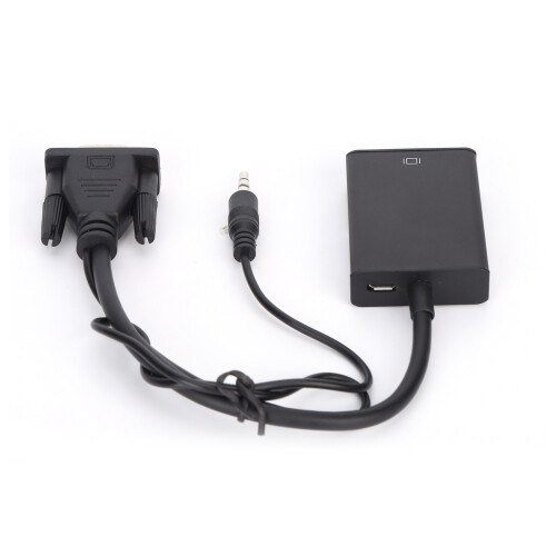 Μετατροπέας VGA σε HDMI, έξοδος μεγάλης οθόνης για υπολογιστή, επιτραπέζιο 1