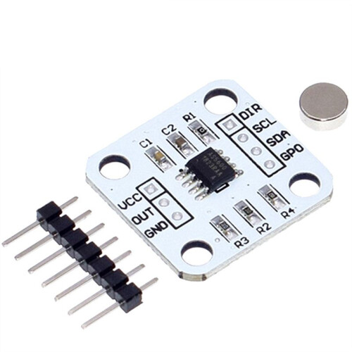 3Pcs AS5600 Encoder 12 Bit Precision Magnetic Induction Angle Measuring Sensor Module Electronic Components 2