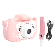 Speelgoedcamera van 13 MP voor kinderen van 3-12 jaar, met mini-puppy-ontwerp, video-opname, weergave en een schokbestendig, niet-giftig ontwerp. Een