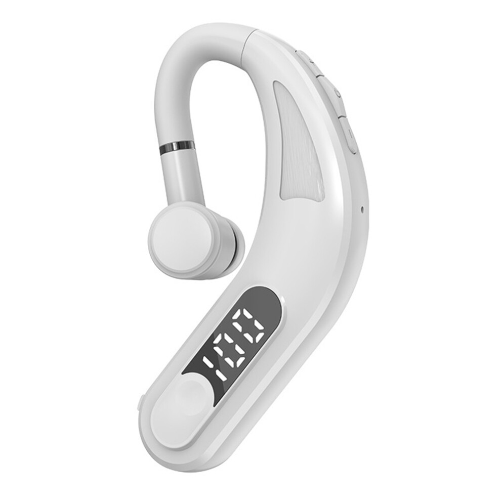 Single Ear Bluetooth Headset With Microphone, Cvc Intelligent Noise Reduction For Clear Calls, Multi Function Buttons For Easy Control 9416038871306