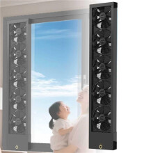 Retractable Window Exhaust Fan with Adjustable Speed for Home Bedroom Kitchen Office, 95100cm