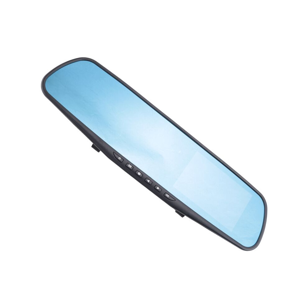 4.3 Inch Car Dvr Rearview Mirror Driving Video Recorder Dual Lens Dash Camera 1080P Ips Front And Rear Camera Dash Cam 6133591987987