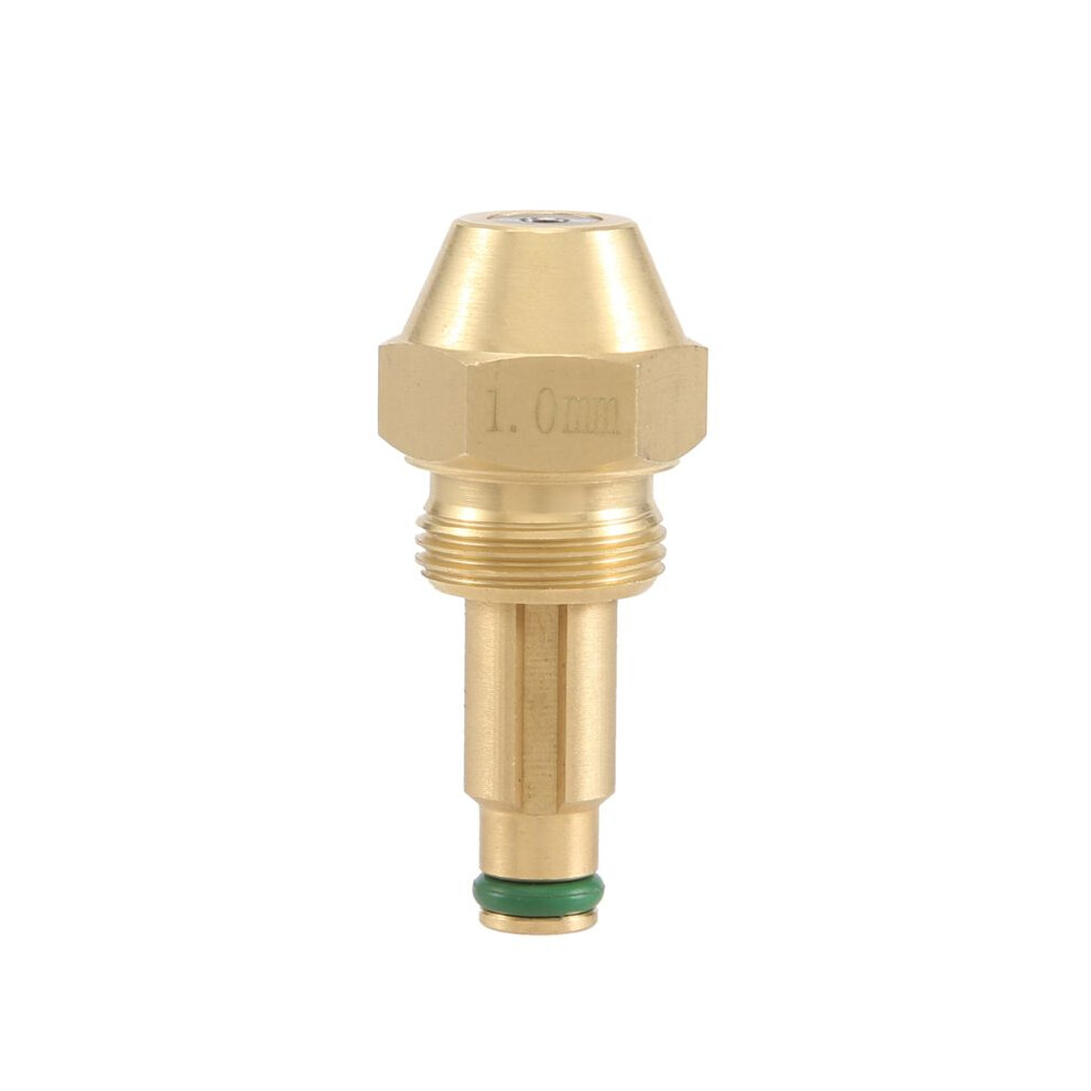 Waste Oil Burner Nozzle Oil Mist Nozzle Air Atomizing Nozzle Oil Burner Jet Siphon Full Cone Oil Nozzle, 1.0Mm 4713600874426
