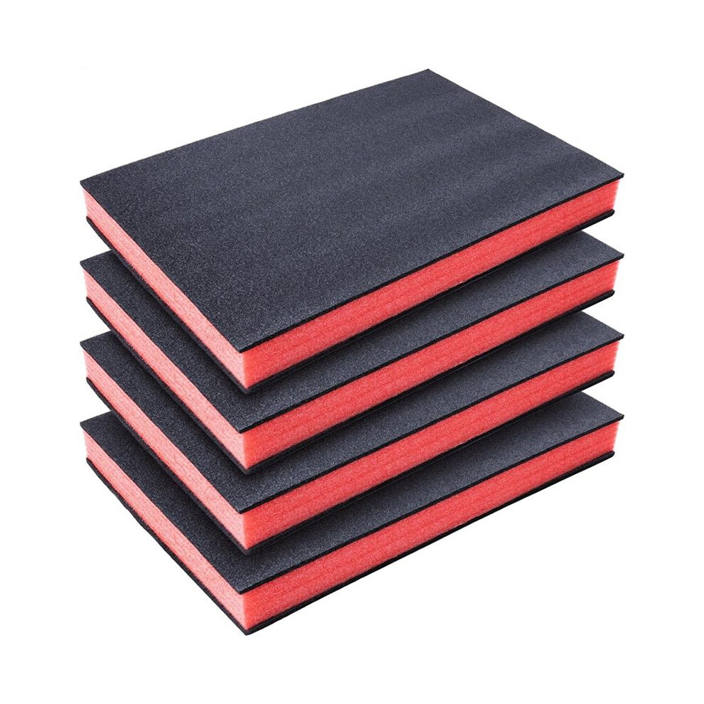 Tool Box Organizer Cuttable Polyurethane Craft Foam Pads 16X12x1.5 Inch Shadow-Foam Insert, Drawer Thick Tool Liner Kit 4712208855004