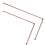 Dowsing Rods - 99.9% Pure Copper 2PCS Divining Rods - for  Huntings Tools, 1