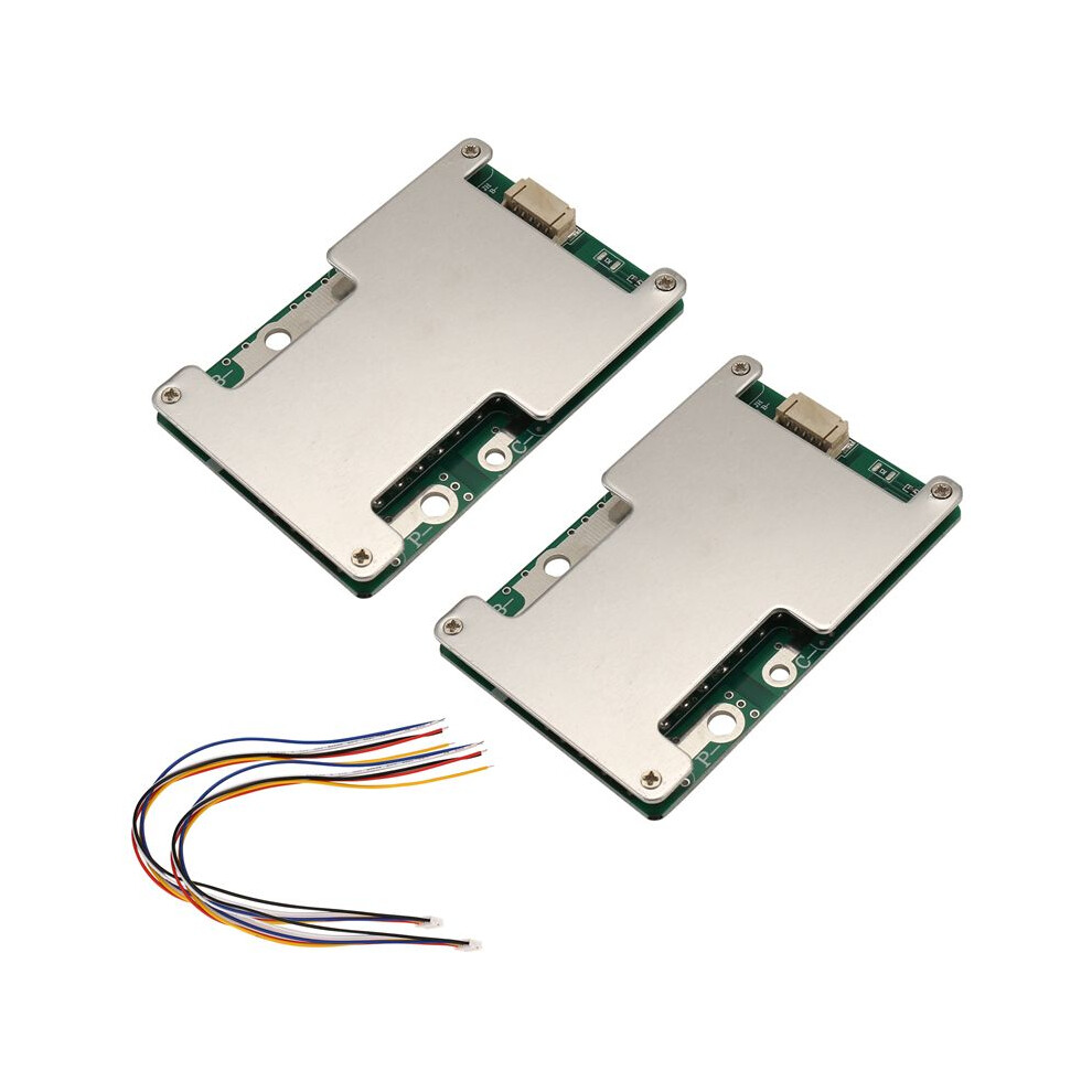2Pcs 4S 12V 100A Bms Lifepo4 Lithium Iron Phosphate Battery Protection Circuit Board With Balanced Charging 6134064387372