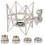 Microfoon Shock Mount Verstelbare Mount Opname Microfoon Stand Metalen Beugel Pod Microfoon Stand (Champagne Goud) 1