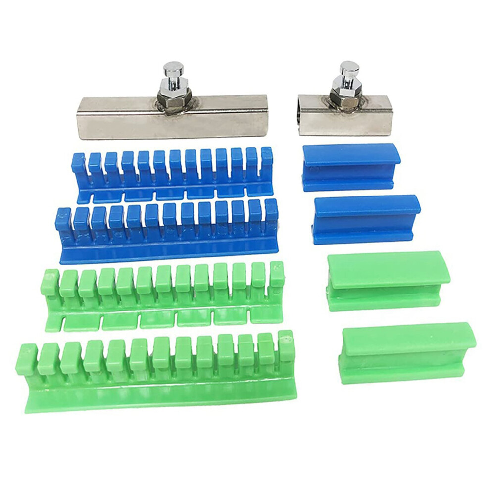 10Pcs Adhesive Glue Tabs Tools Kit For Car Paintless Dent Repair Tool Auto Dent Repair Tools Long Dent Repair Tools 6133381013568