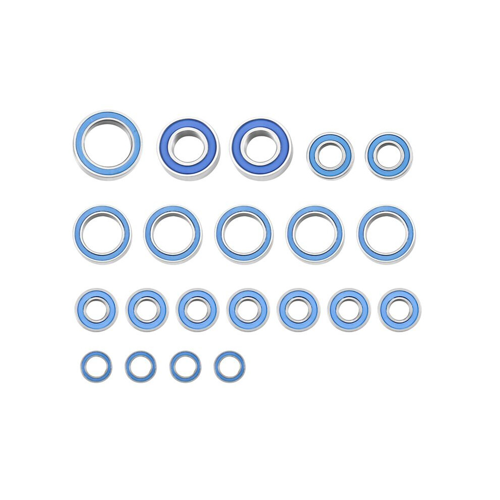 21Pcs Sealed Bearing Kit For Traxxas Slash 4X4 Vxl Rustler Stampede Hq727 Remo 1/10 Rc Car Upgrade Parts Accessories 4713341923193