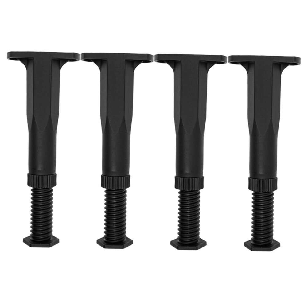Adjustable Bed Frame Legs 4Pcs Height Adjustable Waterproof Feet For Furniture Support And Stability 9426802863291
