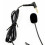 3.5mm Plug Elbow Plug Earphone Headphones Motorcycle Helmets Intercom Mic Headset 5