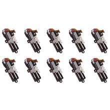 10 Pcs Precision Planetary Gear Stepper Motor Micro 2-Phase 4-Wire Stepping Motor Linear Metal Screw Slider A