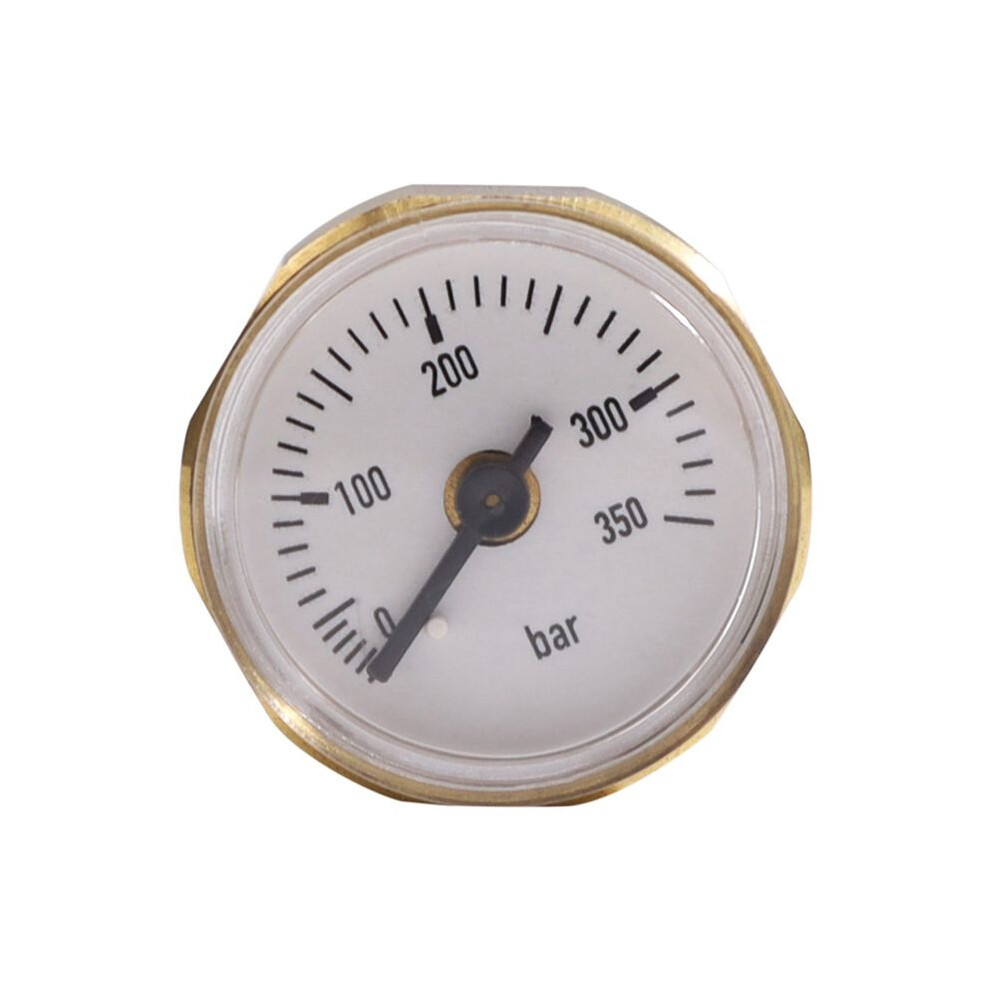 Melitt Ed 28Mm Dial Precision Air Pressure Gauge Manometer 350Bar With 1/8 Inch Bsp Thread For Pcp Adapter