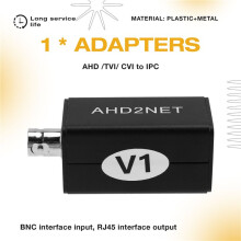 For AHD2NET ONVIF Adapters 1080P HD AHD/TVI/CVI Camera to IPC Converter Make AHD Camera to Be IP Camera for NVR System