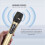 Wireless One-to-Two Home Microphone 6.35 Interface Professional Handheld Microphone for KTV Performance Stage Gold 3