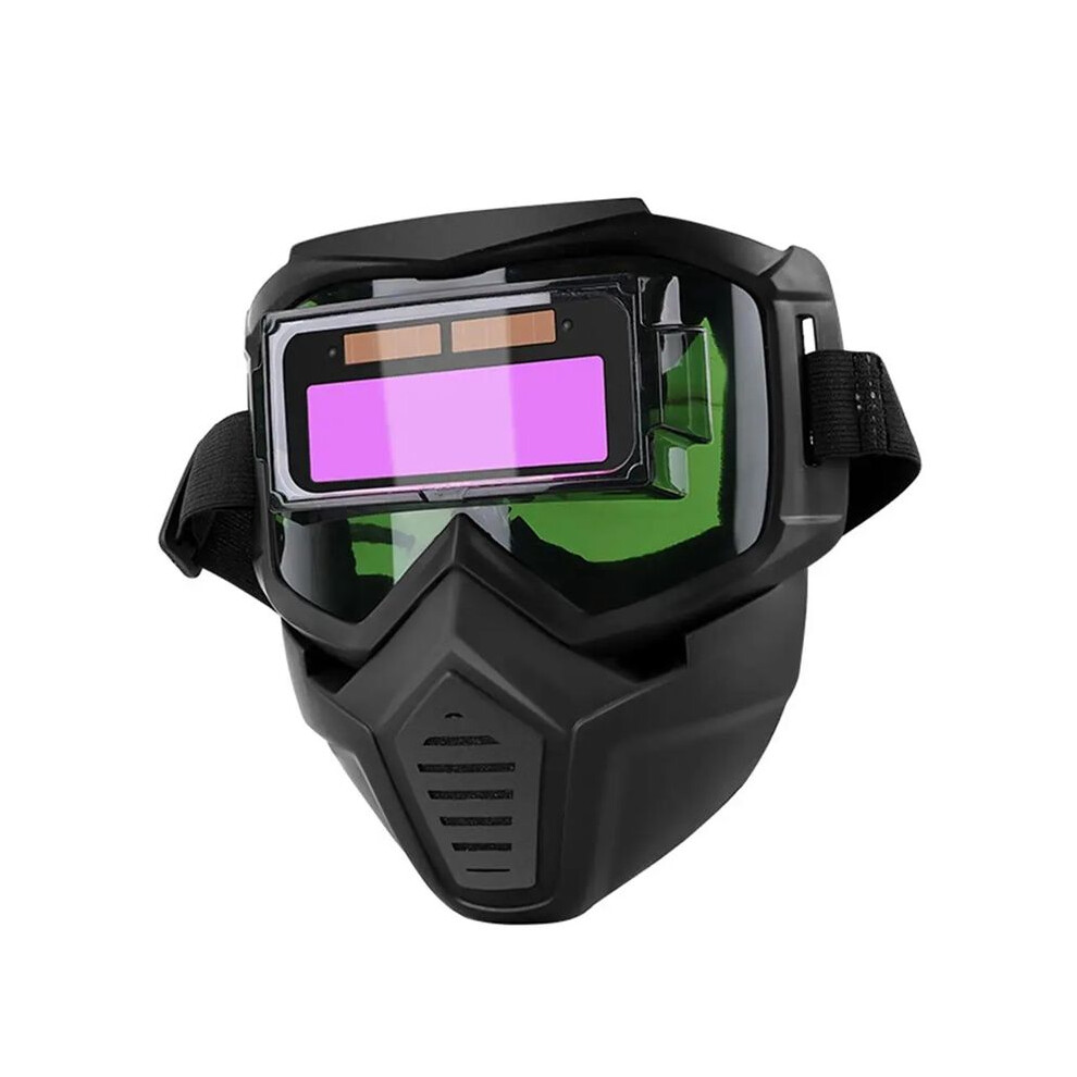 Detachable Welder Mask Auto Darkening Welding Glasses Work Protective Adjustable Band Split Type Breathable Mask 6132772526595