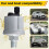 Motoronderdeel 0-10bar NPT1/4 Oliedruksensor voor Generator Auto Boot Oliedrukmeter Zender 5