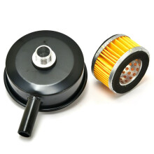 Air Compressor-Silencer Muffler 20mm Intake Air Filter Air Pump Accessories for Piston Compressors