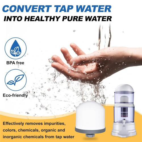 2Pc Replacement Ceramic Filter Magnetized Mineral Water Purifier Water Filter Ceramic Hemisphere Water Filters 1