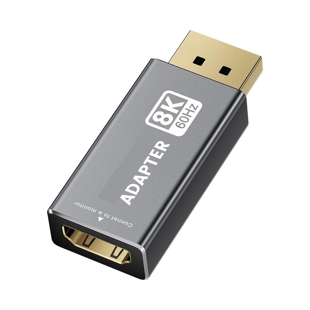 Photos - Other for Computer DisplayPort to HDMI-Compatible Adapter, Uni-Directional DP to HDMI-Compatible Adapter